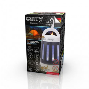 Camry CR 7935 USB-ről tölthető akkumulátoros szúnyogírtó és kempinglámpa